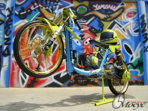 ... Motor Matic | Matic Drag Bike: Yamaha Mio Thailand Drag Style Modif